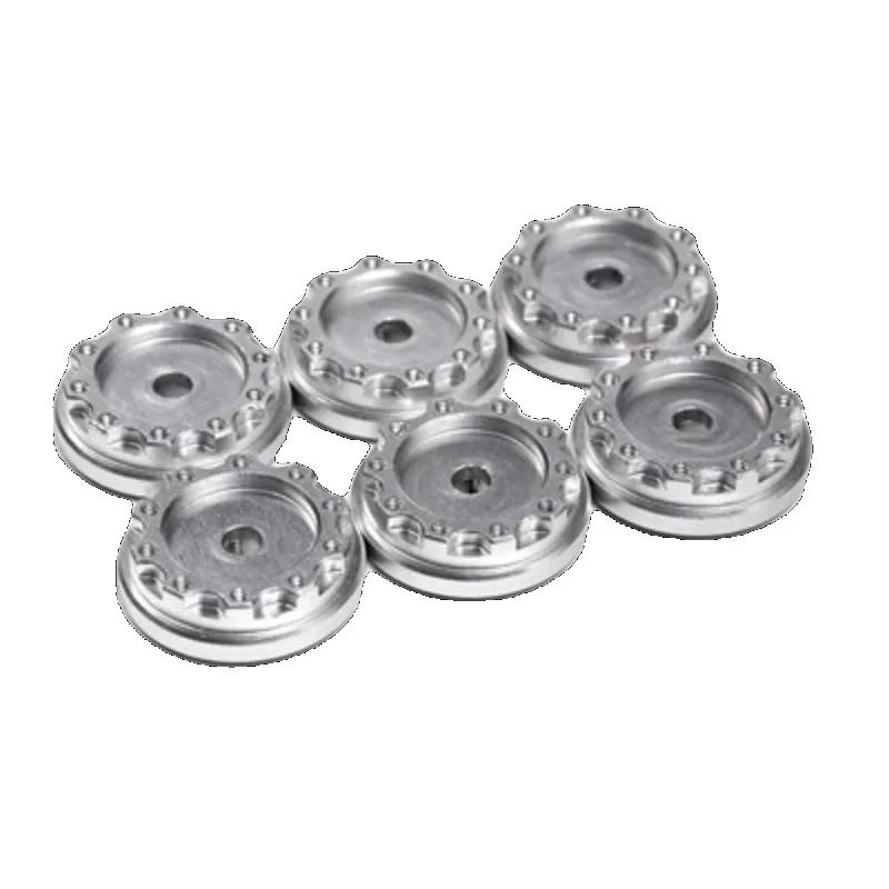 6Pcs/set Orlandoo Hunter Aluminum Alloy OP Φ13x10 Wheel Hub Flange Plate GA5003 for 1/32 Orlandoo Hunter SCANIA R650 OH32T01