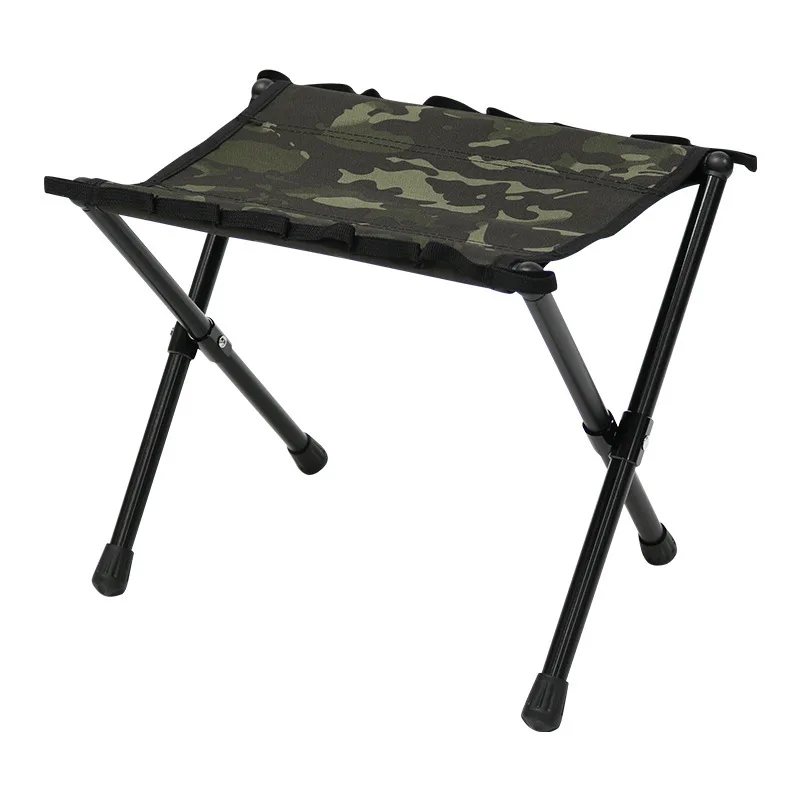 Cadeira tática portátil para pesca ao ar livre, Picnic leve auto-condução Mini cadeira, Camping Folding Stool, Novo