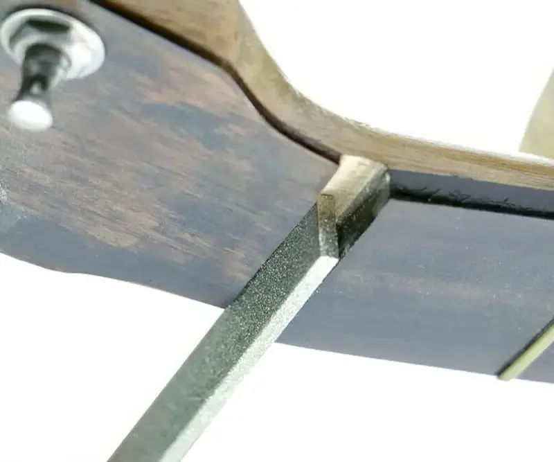 

Electric Guitar Upper String Nut Groove Cleaning Bottom Trimming Diamond File