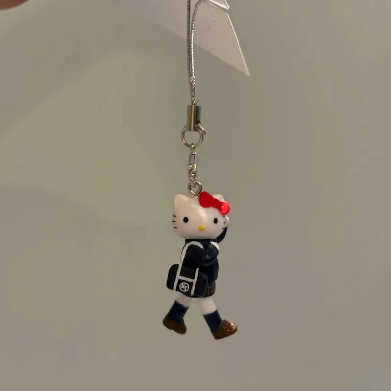 

Hello Kitty Anime Kawaii Sanrio Children Bag Pendant Cute Cartoon Mobile Phone Pendant Accessory Decoration Gifts for Kids