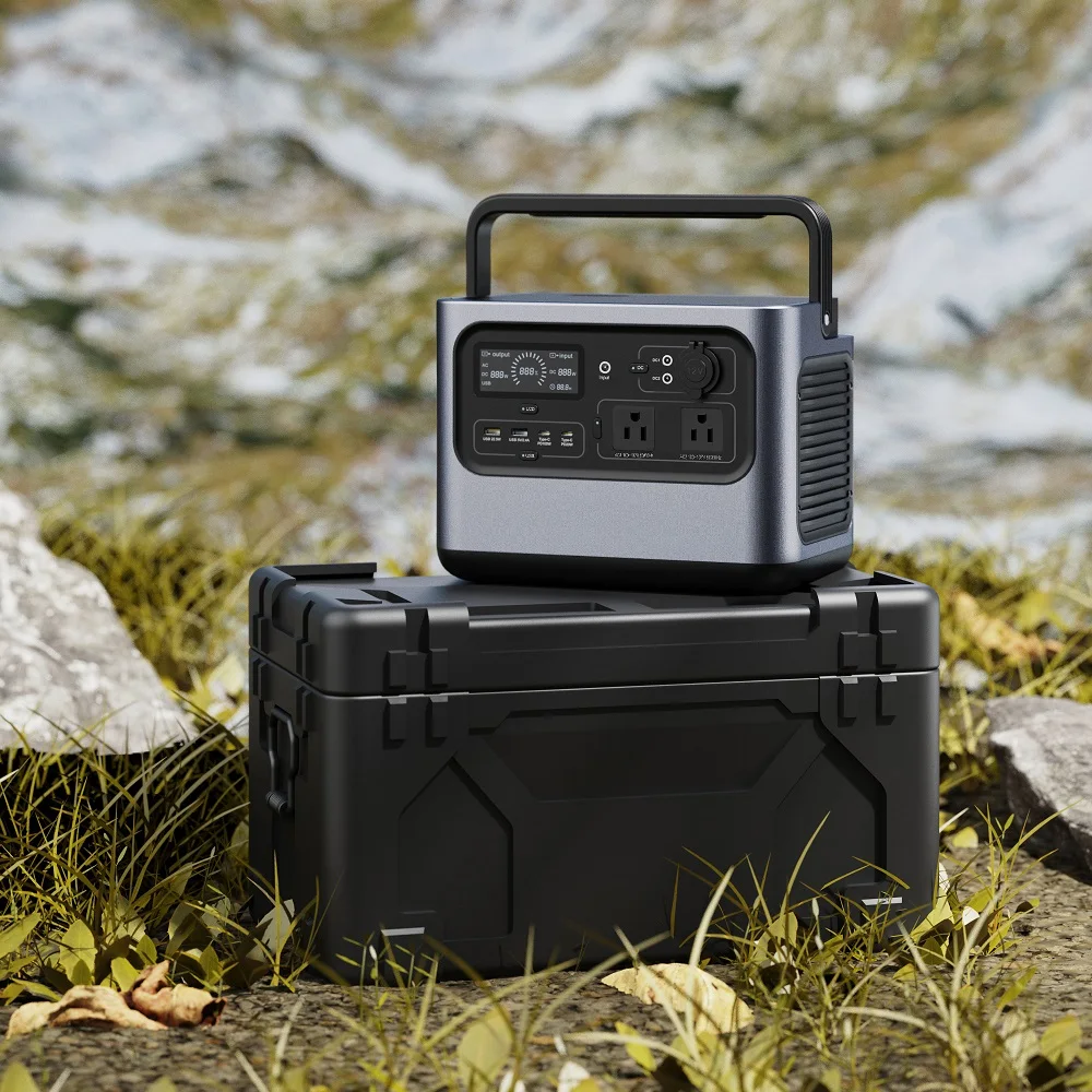 

Factory Wholesale Price Outdoor Energy Storage 120V/60hz 600WH USB Portable Power Station US Plug Solar Generator