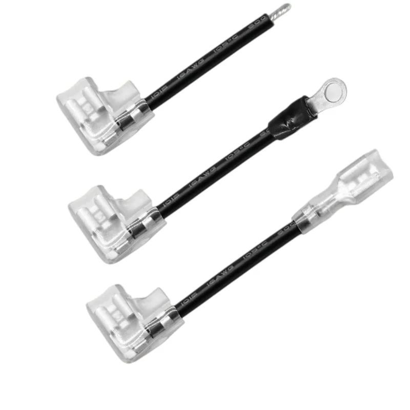 10pcs 250 Flag-shaped Terminal Wire 4.8/6.3 Flag-shaped Plug-in Spring Switch Pin Wire Plug-in Spring Terminal Wire