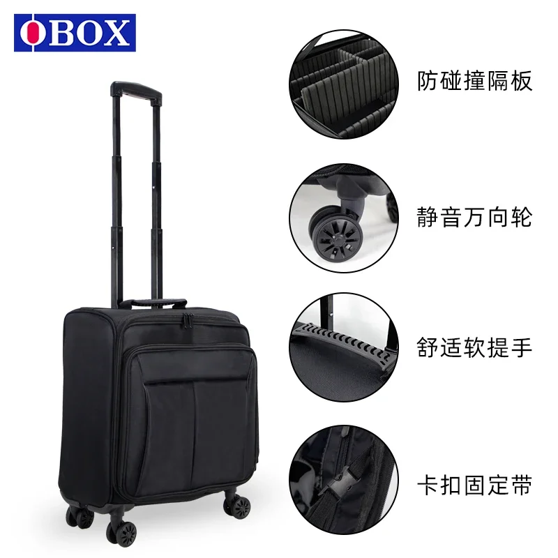 Professional makeup artist, makeup case, trolley makeup bag, large-capacity nail embroidery, special storage box, luggage