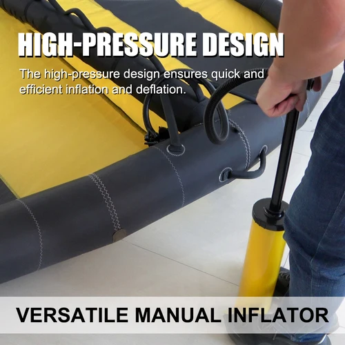 Imagen 2 del producto Bomba Manual de dos vías para Kayak inflable, cama, piscina, sofá, tienda de campaña, bomba Manual multifuncional, inflado portátil de doble uso de alta presión