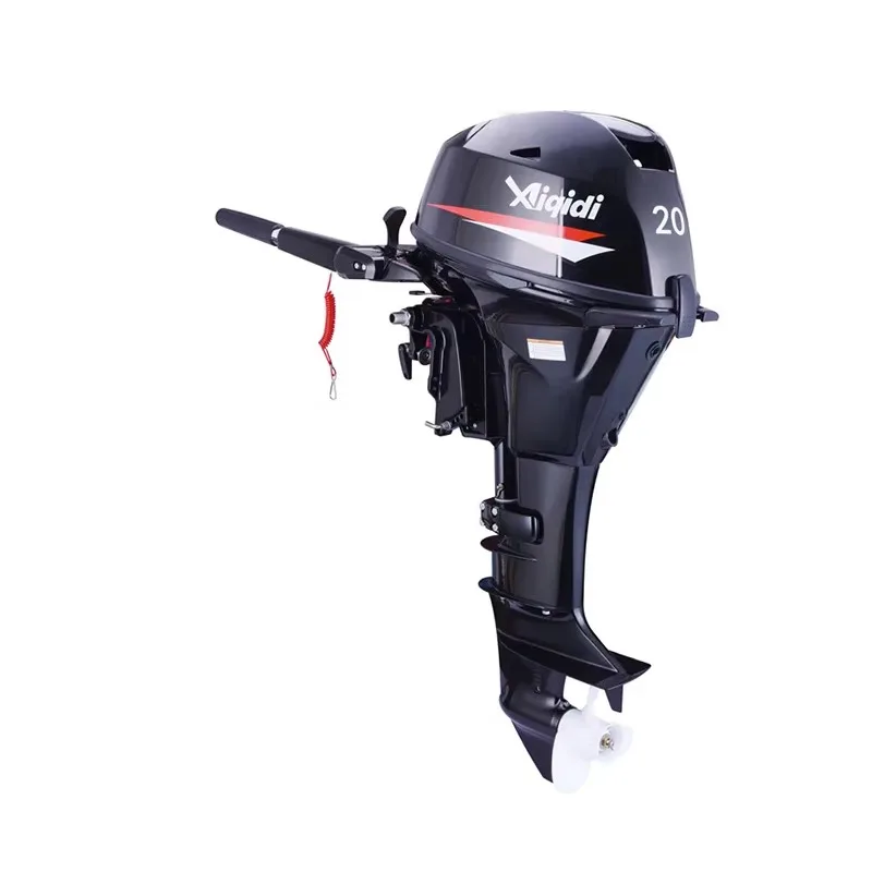 Aiqidi 20HP 4 Stroke Long Shaft Engine For Boats Electric Start Tiller Control Big Quantity OEM Outboard Engine