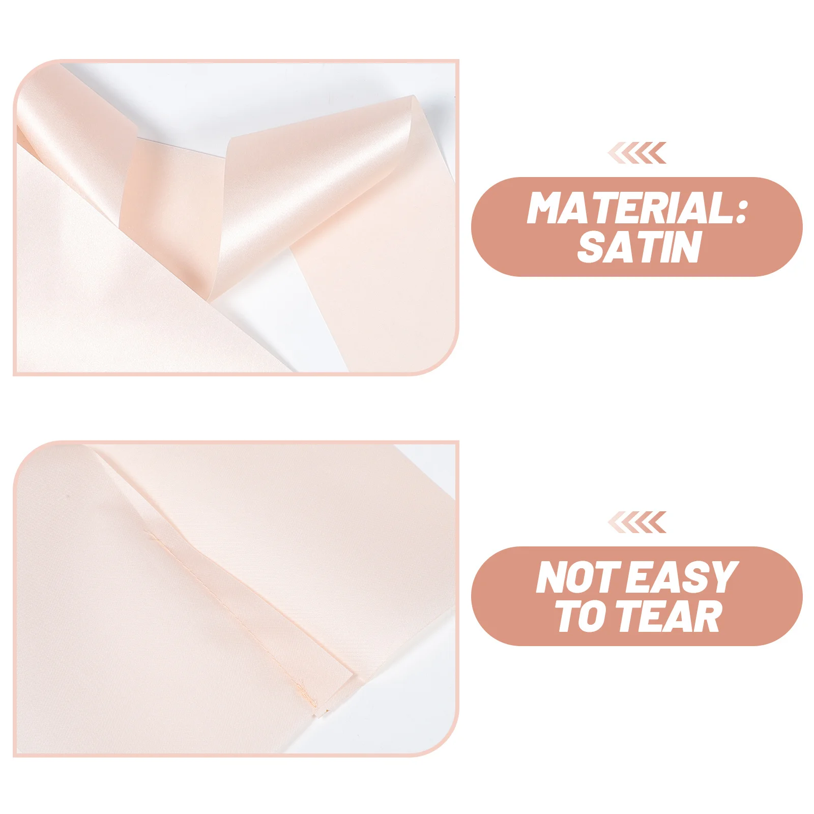 

10Pcs Blank Satin Sashes DIY Bridal Shower Bachelorette Party Prom Sashes Wedding Party Satin Sash DIY Blank Sash