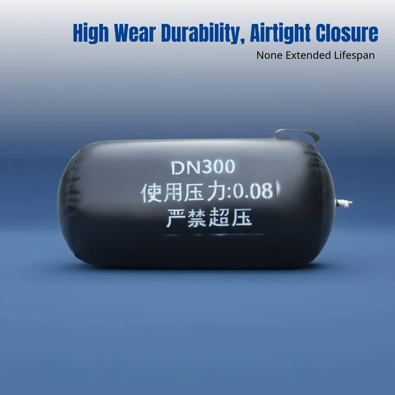 Pressure Test Inflatable Sphere for Pipe Sealing Water Blocking Leak Detection Rubber Plug Complete Accessories for Repair Use