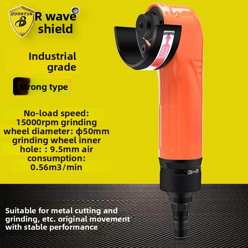 Bodun 2inch Pneumatic Angle Grinder, Angle Polishing Machine, Air-Powered Grinding Machine, Elbow Grinder Bd-7194