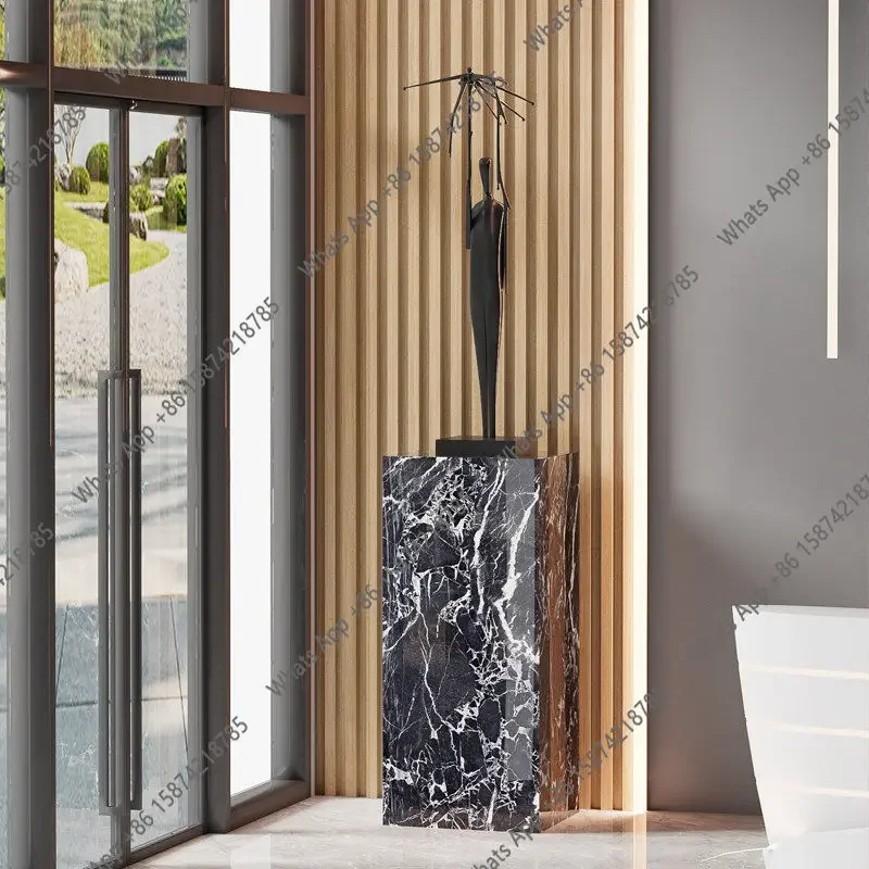 X32 Abstract Creative Umbrella Man Ornament Metal Figure Sculpture Living Room Entrance Sales Office Hotel Model Room Artwork