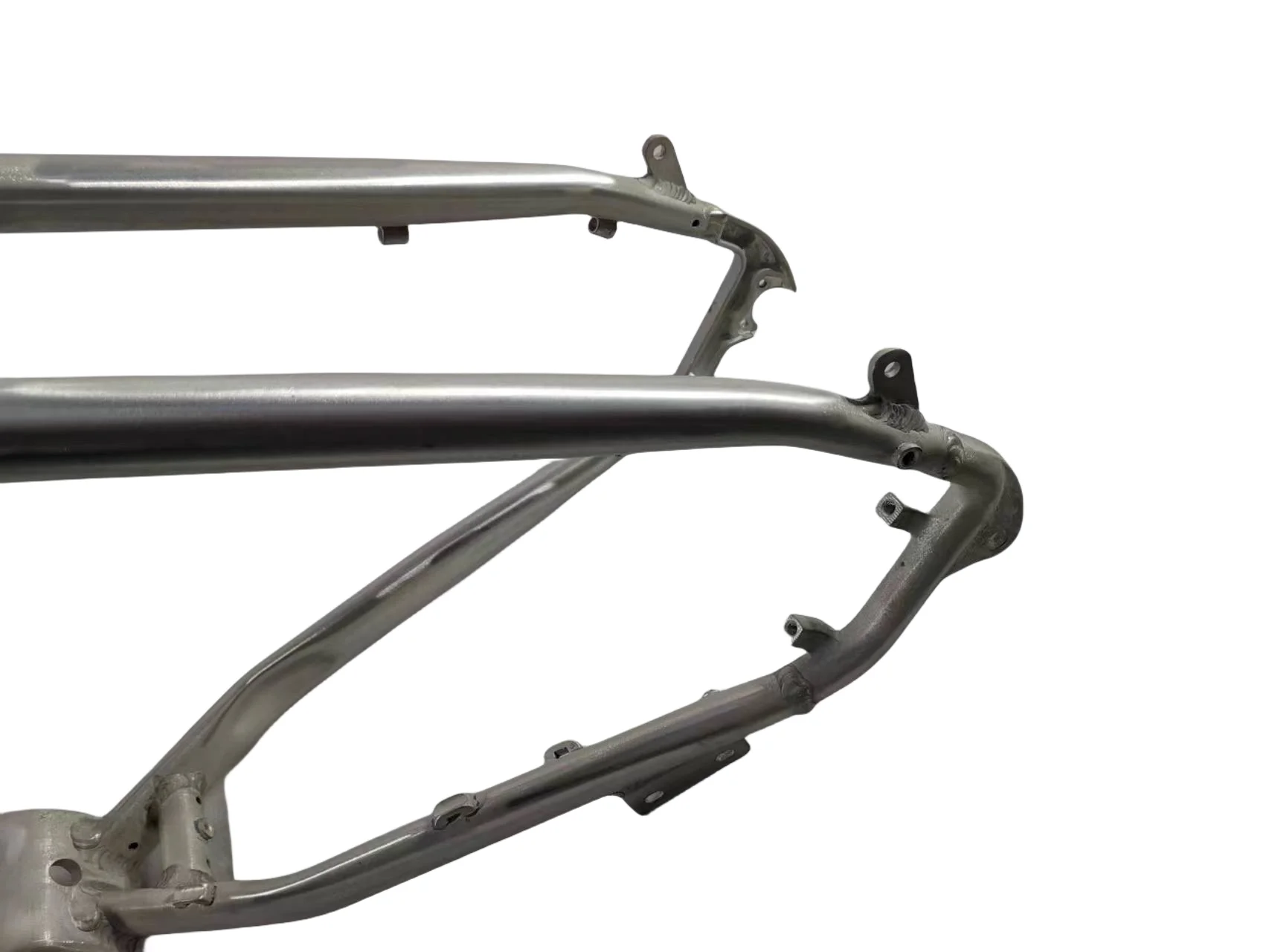 JINXUAN Gloss Fat Tire E-MTB BMX Frame With Battery Box