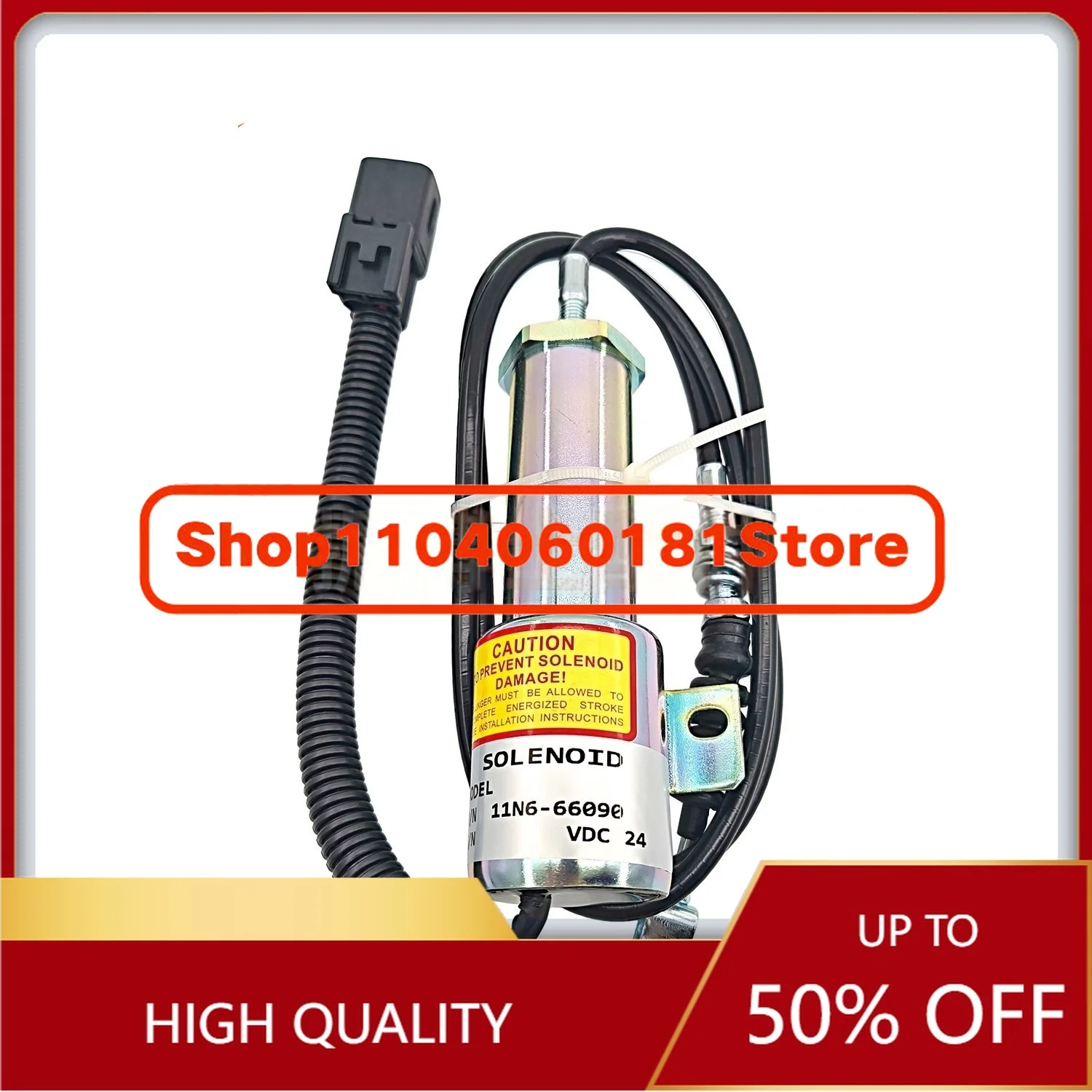 R215-7-9 High Quality Engine Flameout Switch Solenoid Valve 11N6-66090