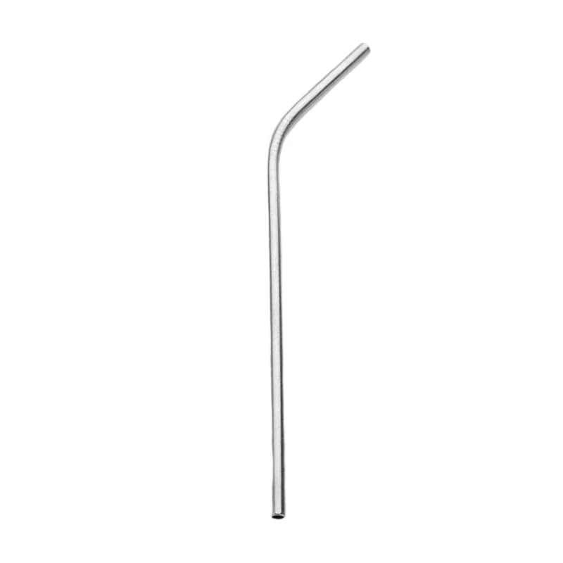 Stainless Steel Metal Drinking Straw Straight or Bent Tip For Juice Coffee Reusable Kitchen Tool - Image 2