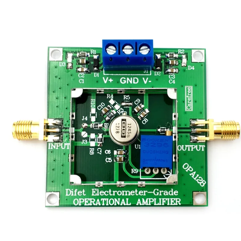 Electrometer-Grade OPA128 Operational Amplifier 1PC Low Bias Low Offset 110Db Gain High Resistance With Shield