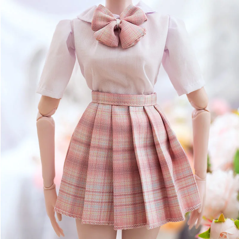 60CM bambola BJD vestiti carini solo vestiti JK uniforme varietà di vestiti 1/3 1/4 1/6 accessori per bambole giocattoli per bambini Kawaii