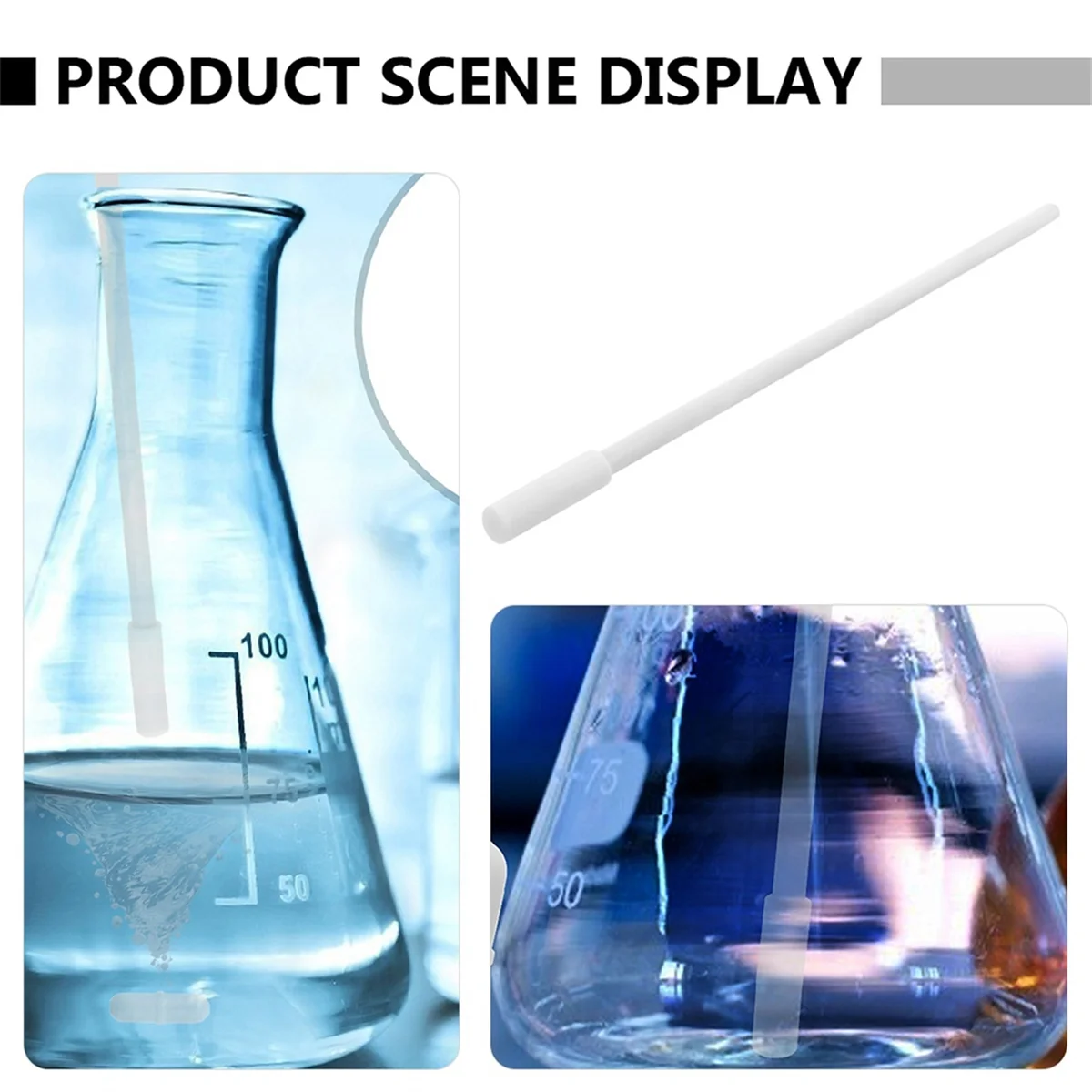 Magnetischer Rührstab, Mini-Magnete, Laborriegel, Retriever, Rührer, Recycler, PTFE, Chemie