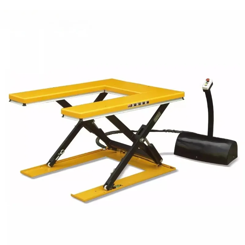 U-shaped Platform Fixed Lifting Platform Small Electric Lift Handling Warehousing Transportation Equipmen