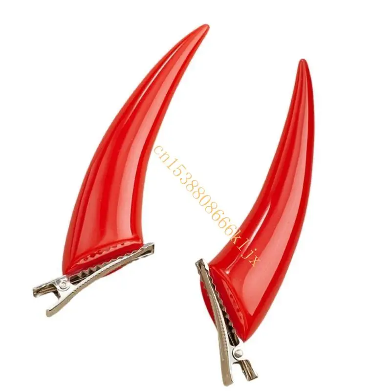 1pair délicat à main en épingle à cheveux Halloween Halloween Vintages Creative Barrets Accessoires alternatif 066C