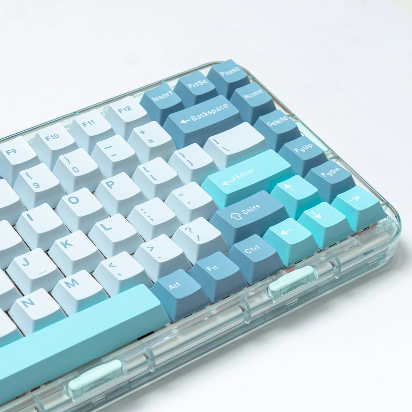 Fischio Keycap Processo bicolore Testa rasata Altezza originale PBT Spazio diviso 68 75 87 980