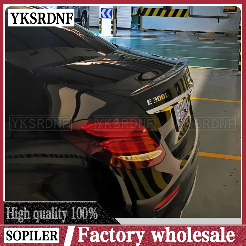 Für mercedes w213 2016 2017 2018 2019 2020 2021 e-klasse e200 e300 e320 spoiler abs auto heckflügel