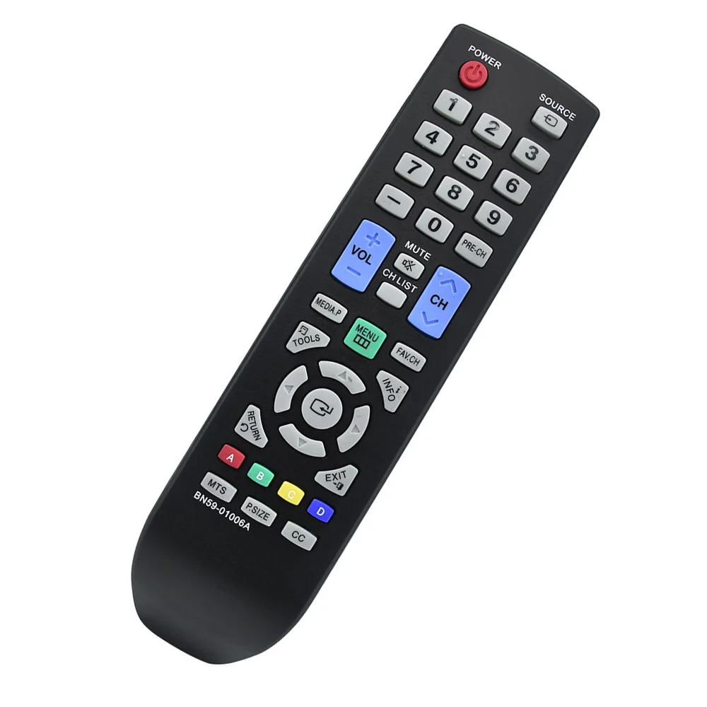 Replace Remote Control for Samsung Plasma LCD TV LN19C450E1D LN22C450E1D LN26C450E1D LN32C450E1D LN19C350 BN59-01006A