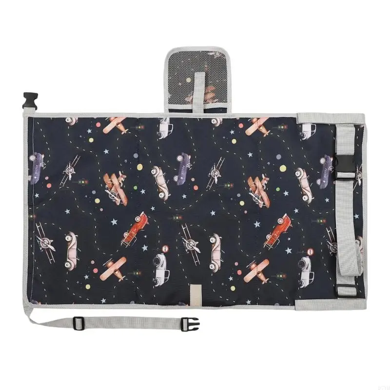 D7YD Hamaca para pies con patrón dibujos animados, extensor asiento esencial viaje en avión para niños pequeños, mejora