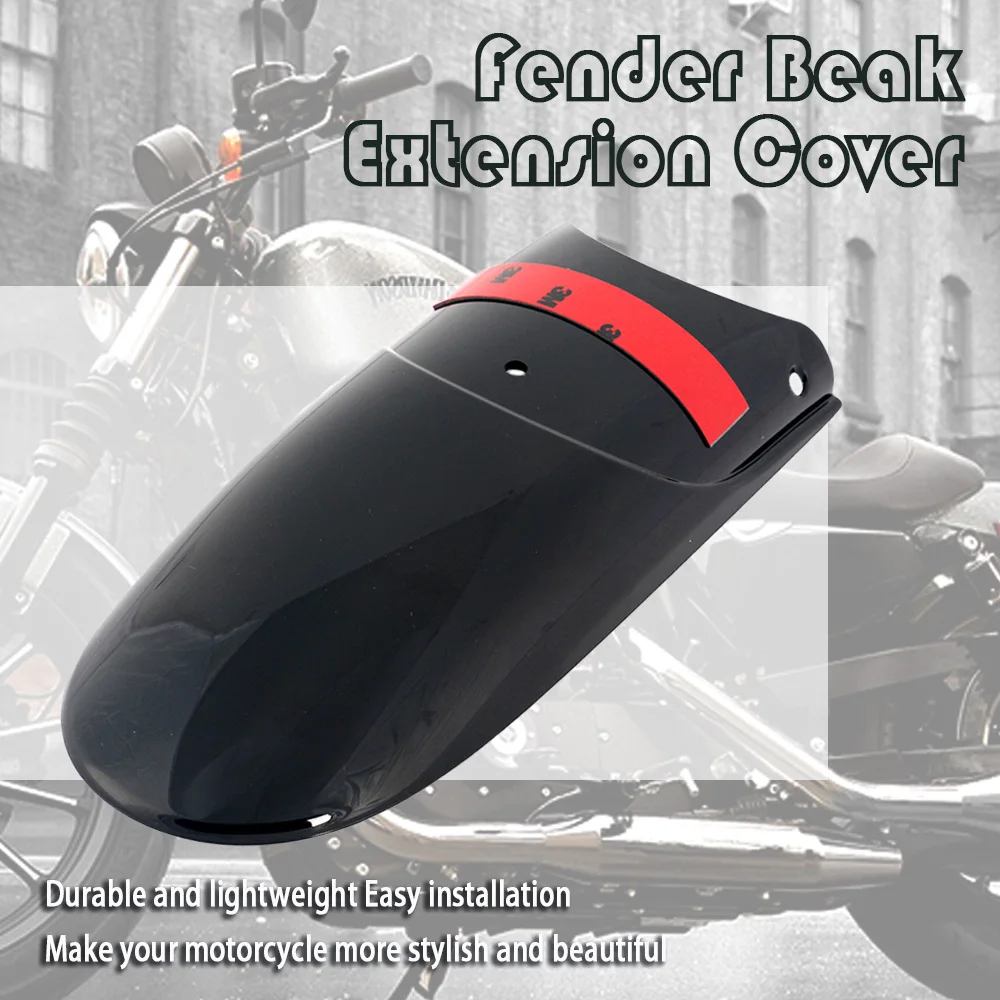 

Motorcycle Accessories Front Fender Extender Rear Mudguard Extension Fits For Harley Sportster FX XL 883 1200 Dyna Softail