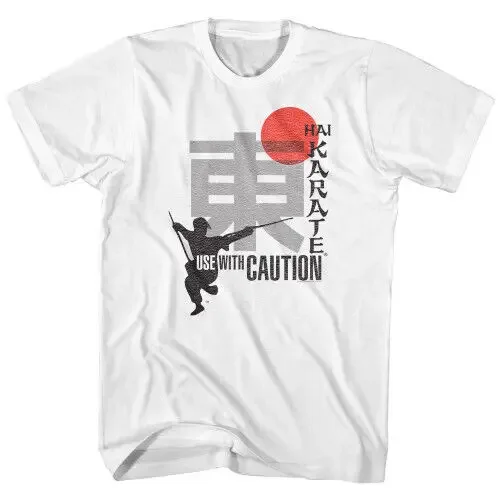 Hai Karate Use With Caution White Adult T Shirt