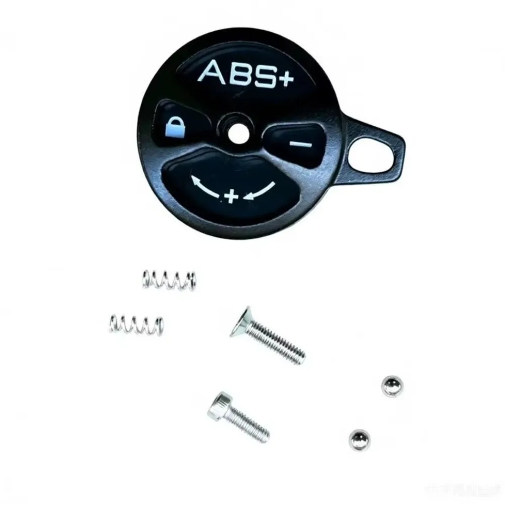 Aluminum Alloy Bike Fork Cover Cap Shock Absorption Manual Lockout Bike Air Fork Nozzle Cover Manual Locking Prevents Power Loss