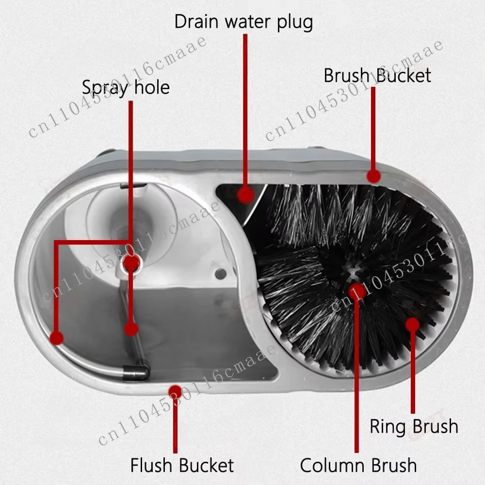 Factory Price Portable Manual Bar Beer Cup Glass Washer Brush Cleaner Hotel High Speed Semi-automatic Glass Jug Washing Machine