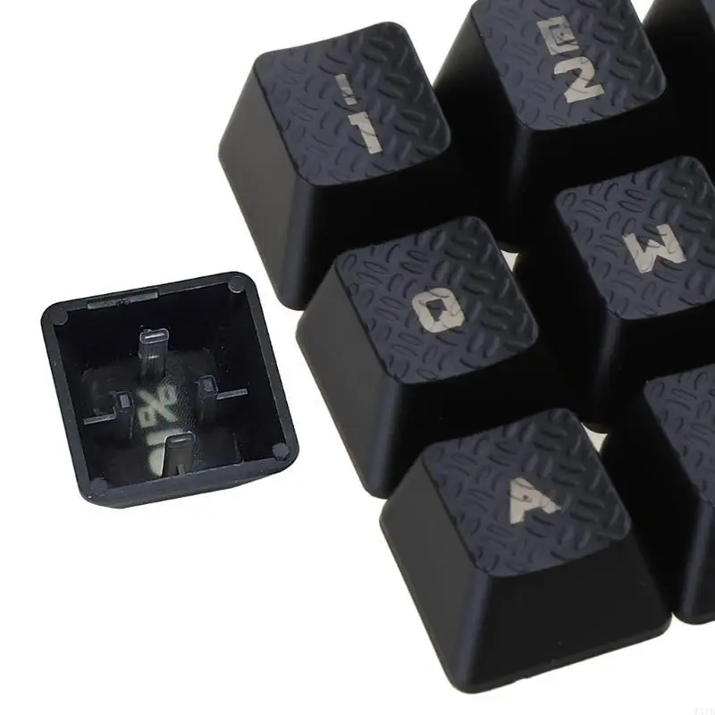 13Pcs/Pack Bump Keycaps for Romer-G Switch G910 G810 G413 G310 Backlit Mechanical Keyboard Keycap Set Anti-slip 