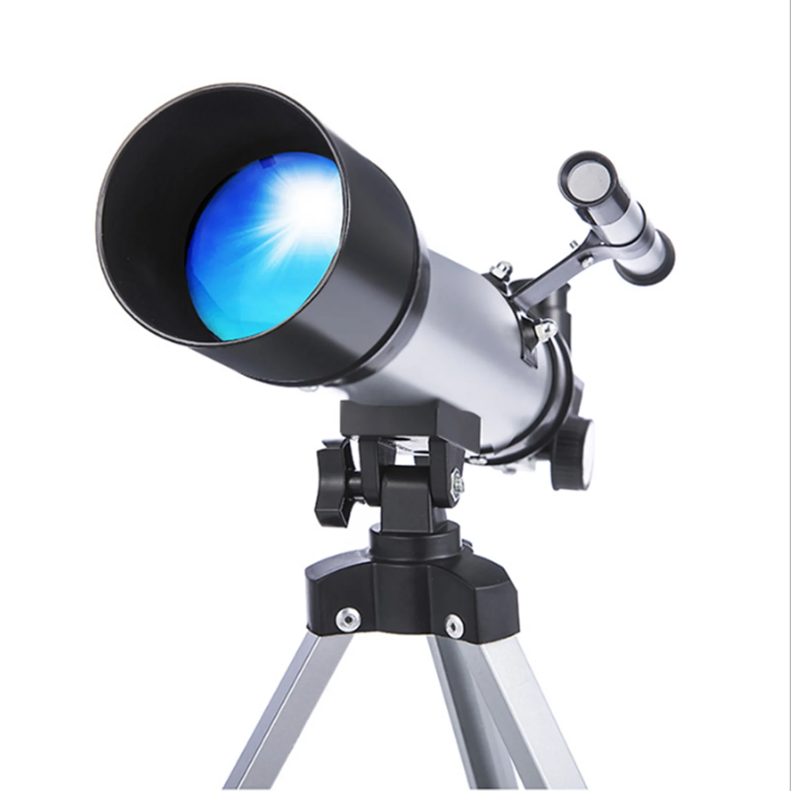 Telescopio astronómico con trípode buscador de estrellas telescopio Monocular con Zoom para niños principiantes telescopio Monocular con Zoom