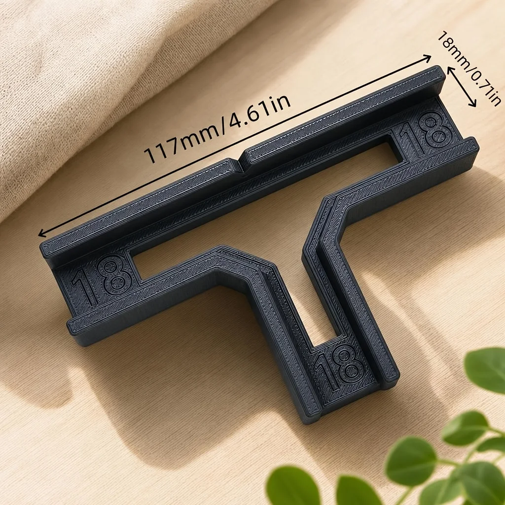 T-Shaped Thickened Connection Corner Code, 90° Right Angle Fixed Bracket, Wooden Furniture Reinforcement Accessories