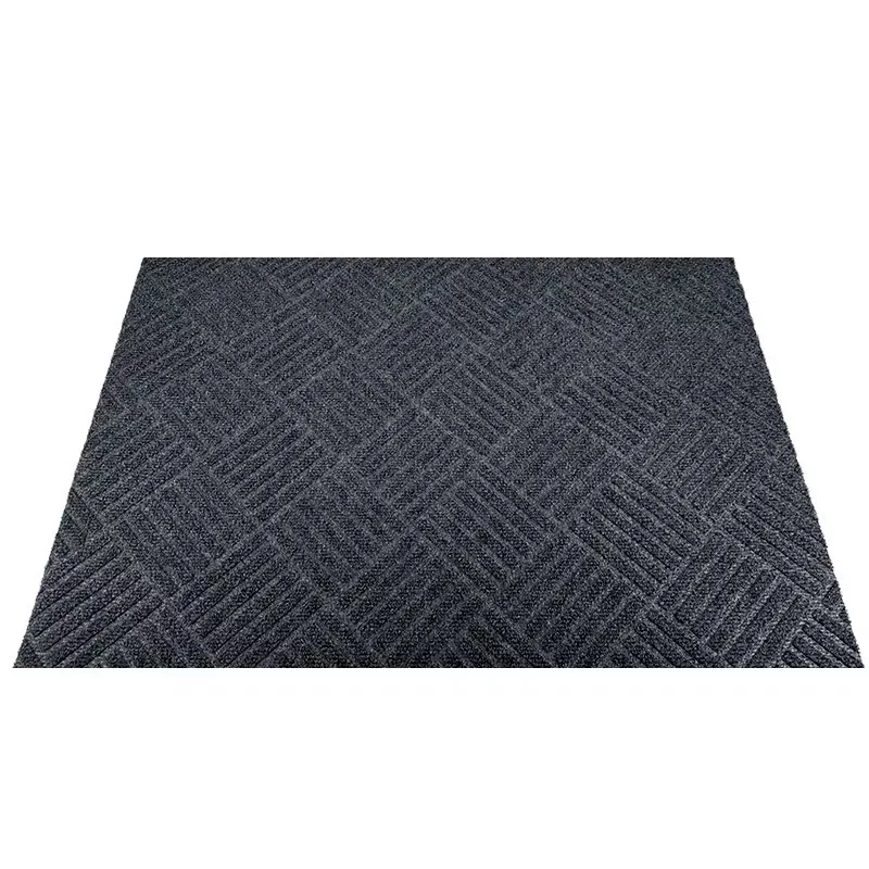 Diamond pattern floor mat into one work eight, three public relations carpet non-slip floor mat full carpet can be cut