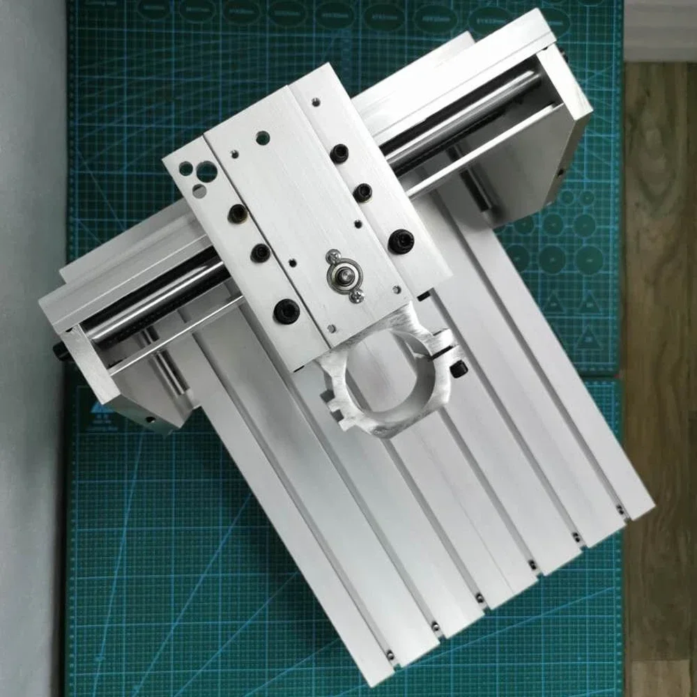 

Aluminiowa Mini CNC 3020 DIY Kit with Skeleton Frame CNC 1605 Ball Screw Step Motor Support 200x300x70mm Grawerka CNC Tool Set