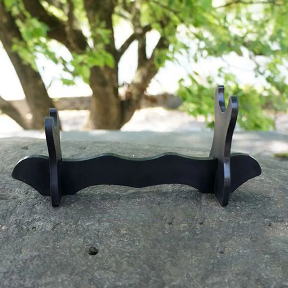 3Pcs Display Rack Desktop Load Bearing Plastic Swords Storage Holder for Collectors Home Decor
