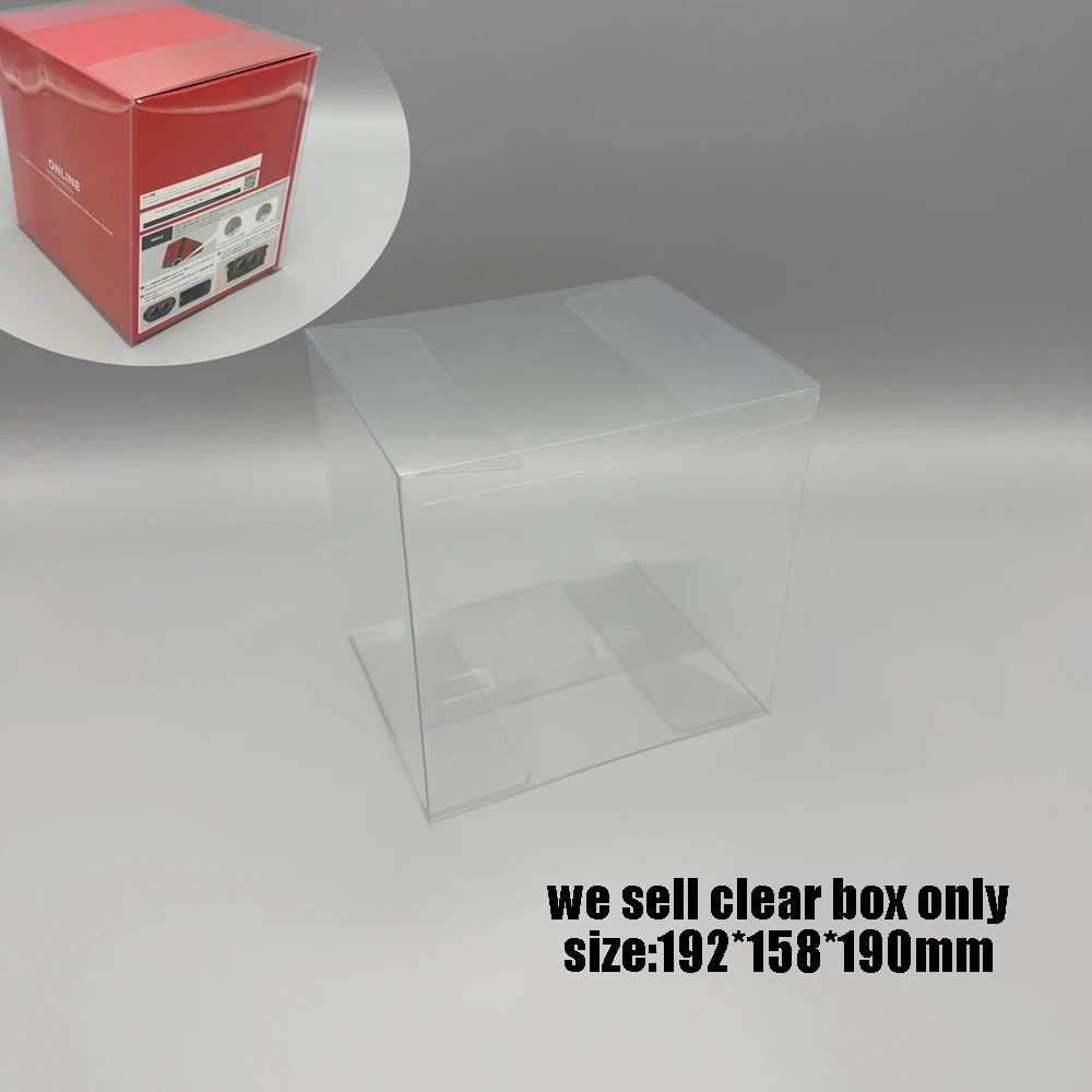 High quality transparent clear PET box for NS2 SWITCH2 VB Virtual Boy Cardboard Model storage case protection replacement box