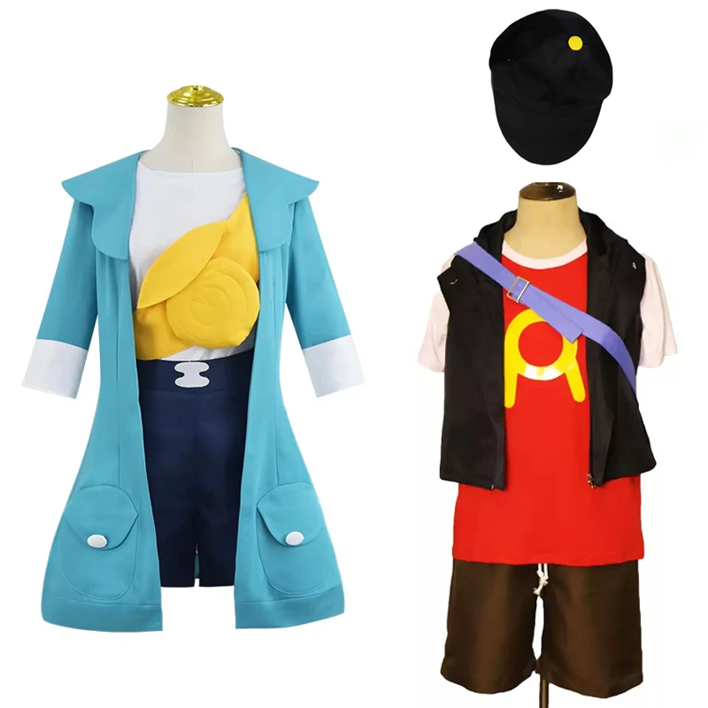 

Костюм для косплея Liko Roy с сумкой, полный комплект на Хэллоуин, униформа, женская и мужская одежда