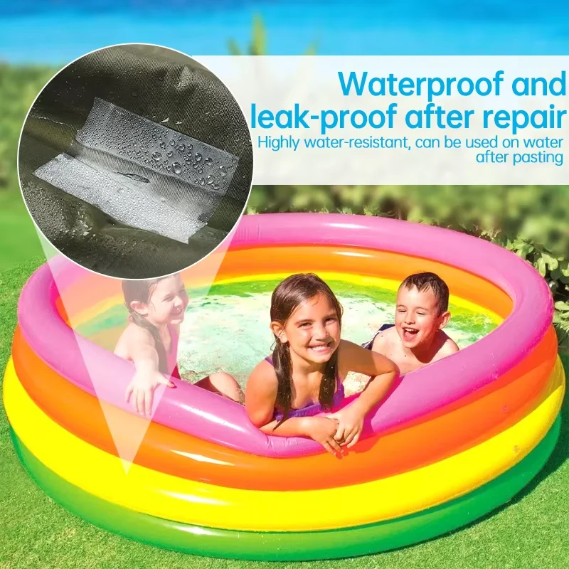 Transparent TPU Repair Tape Waterproof Patch Kit for Air Cushion, Camping Gear, Tarpaulin & Boat Cover (Tear-Resistant)