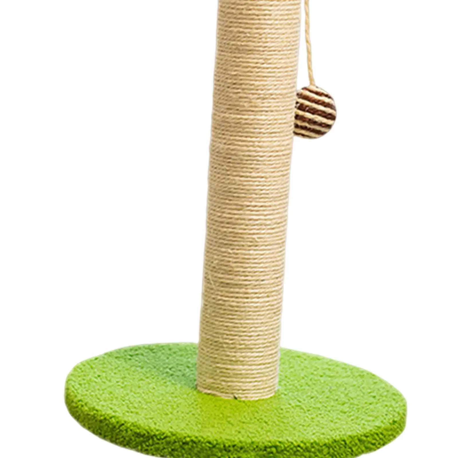 Cat Scratching Post Sisal Rope Scratch Posts Durable Climbing with Dangling