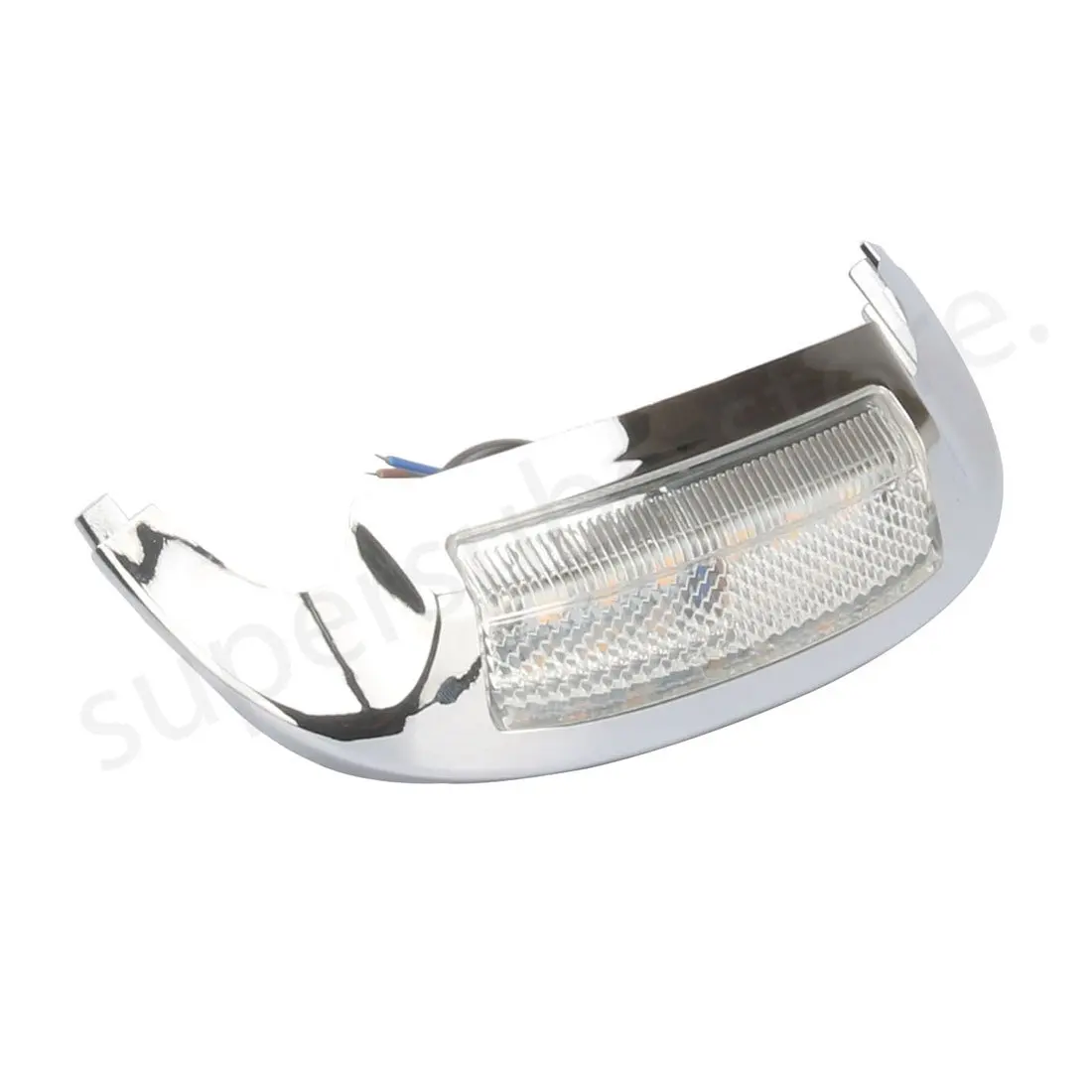 

Motorcycle street glide fender tip light CLEAR Front LED Light For Harley Electra Glide Ultra Limited 2009-up