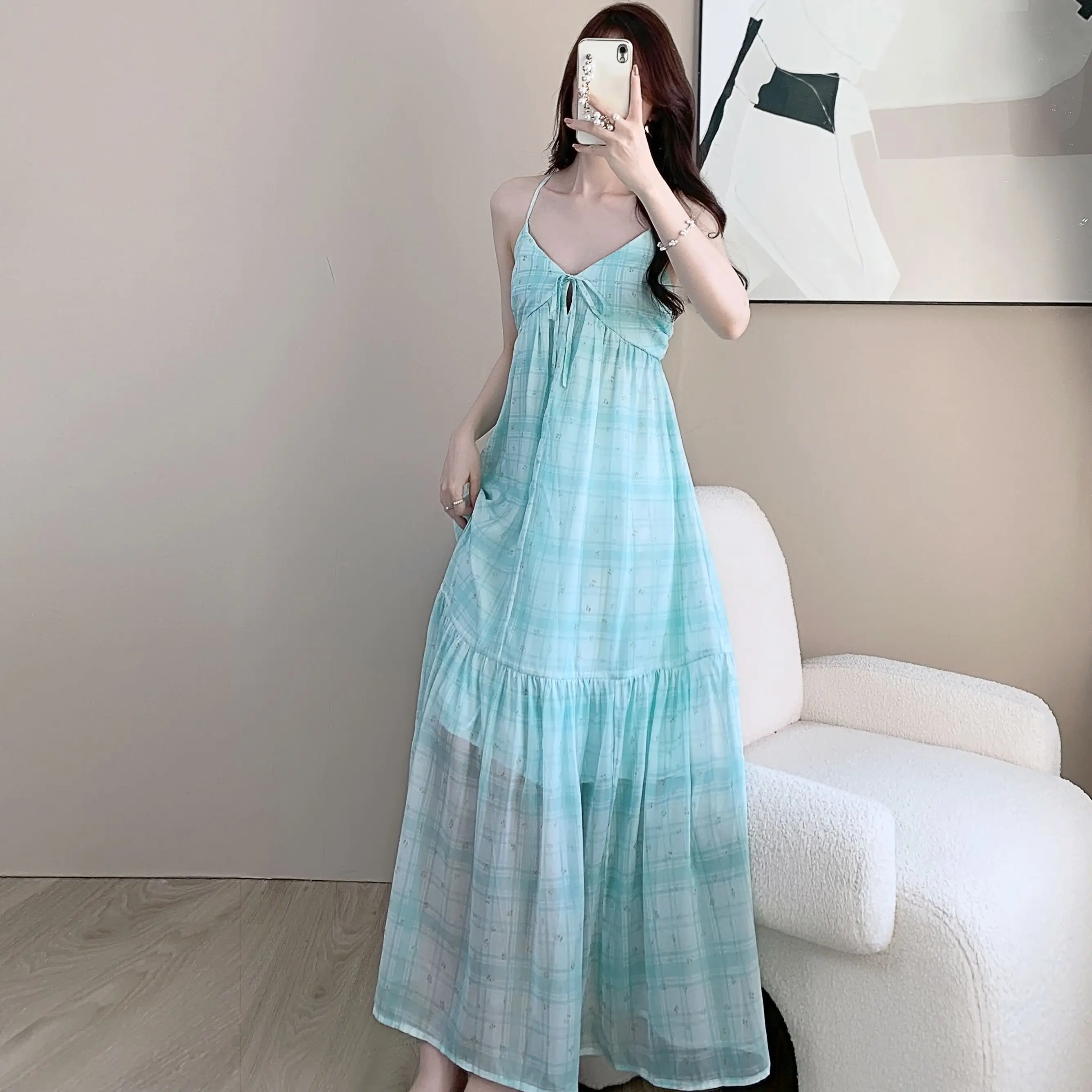 Sukienki Bez Rękawów Damskie Quinceanera Czarne Zimowe Dzianiny Golf Szydełkowe Włóczka Wyszczuplające Podszewkowe Bezszwowe Linia H Miejskie Dojazdy Do Pracy Pikantne