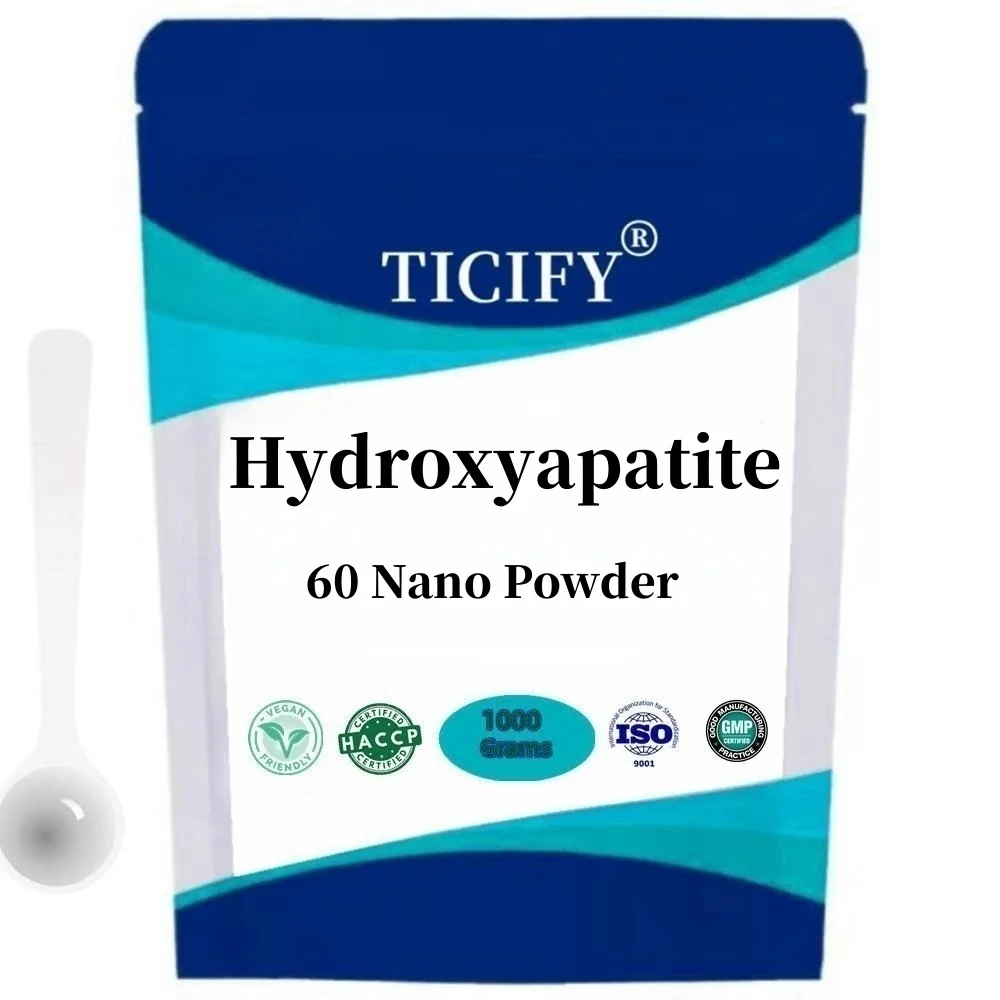 50-1000g 100% Hydroxyapatite 60 Nano,Natural Teeth Whitening Powder, Tooth Stain Remover and Polisher