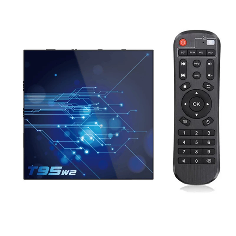 

2023 Smart TV BOX Android T95 W2 4K Android 11.0 TV FLASH 16GB/32GB/64GB Decoder SDRAM 2GB/4GB TV BOX Free Shipping