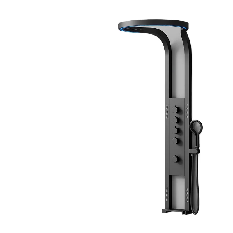 

*Shower Set Screen Ambient Light Supercharged Bathroom Shower Thermostatic Shower