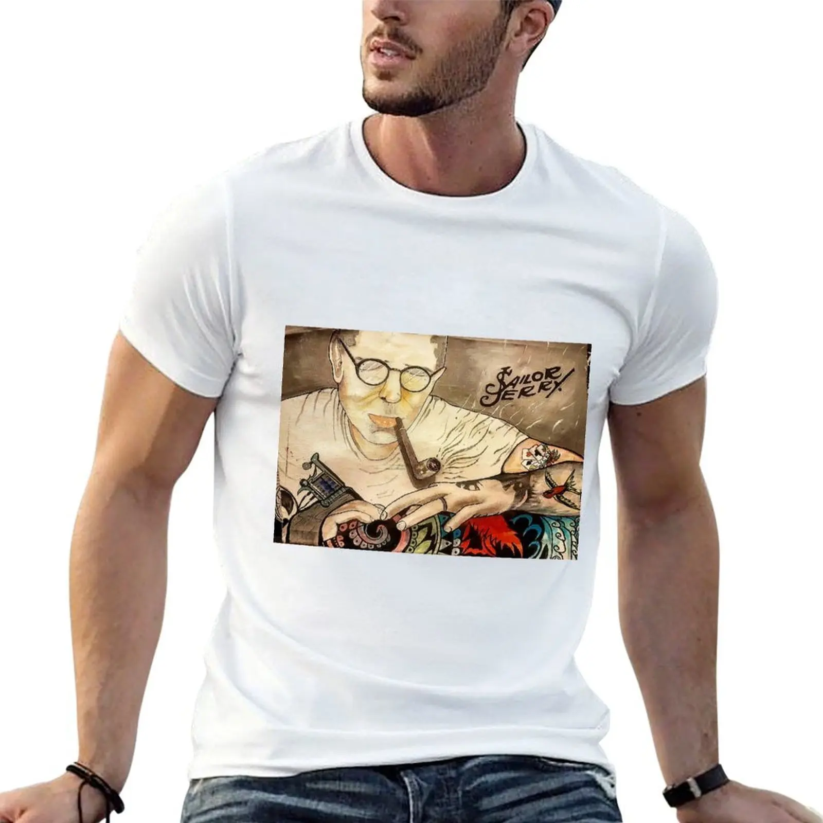 charcater design T-Shirt Retro Graphic Print T-Shirt