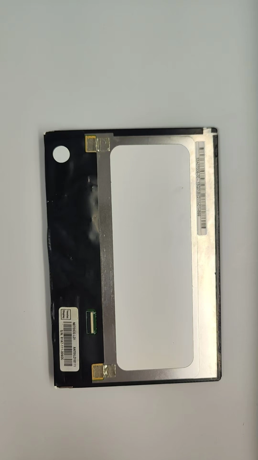 Para Raspberry Pi pantalla HD de 7 pulgadas N070ICG LD1 ips lcd 1280x800 VGA 2AV hdmi 39PIN Placa controladora de Control