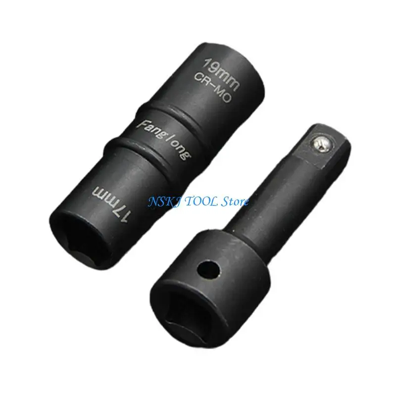 

L8RC Easy to Operate Electric Socket Wrench Set with 2 Socket Size for Various Screwing Needs