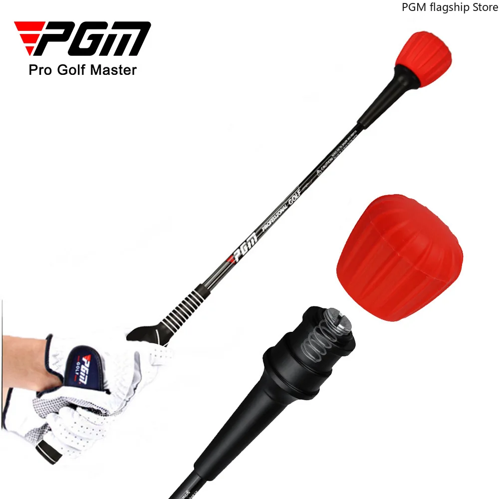 PGM Golf Swing Trainer Adjustable Sound Swing Stick Hand Grip Beginner Practice Supplies HGB009