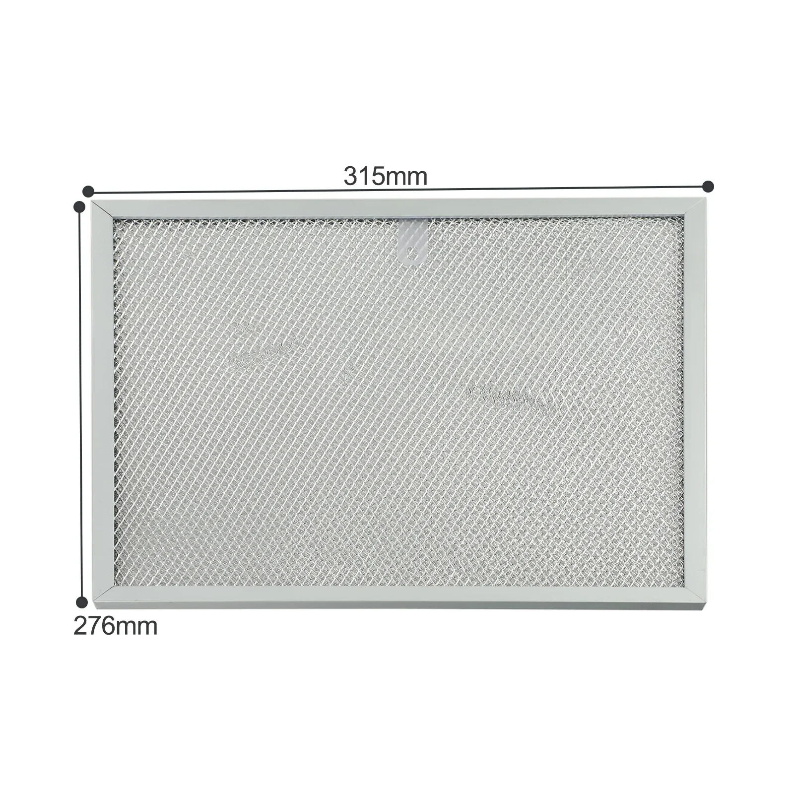 Reliable Range Hood Baffle Filter  ACC187 Metal Filter  315 x 276 X 9mm  Replace Regularly for Optimal Ventilation