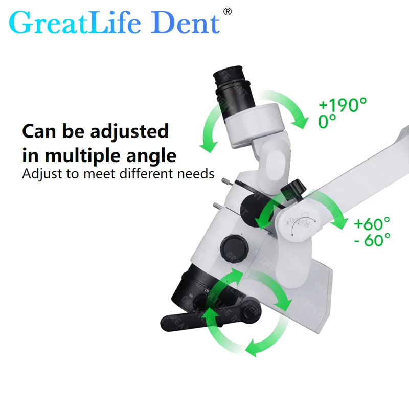 GreatLife Dent C-CLEAR-1 Deluxe Package Mikroskop do operacji stomatologicznej Mikroskop dentystyczny Chirurgiczny mikroskop operacyjny